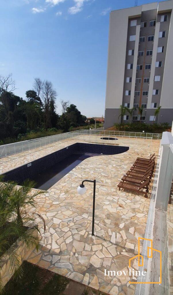 piscina área de lazer condomínio portal veredas do vale apartamento brz 187 mil